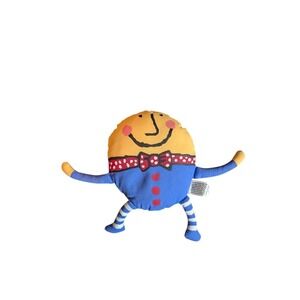 Vintage 1998 CROCODILE CREEK Humpty Dumpty Beanbag Plush Storybook